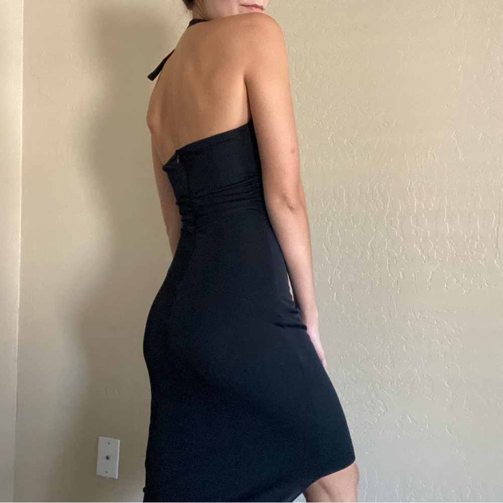 Black bebe dress- size M - Picture 7 of 8